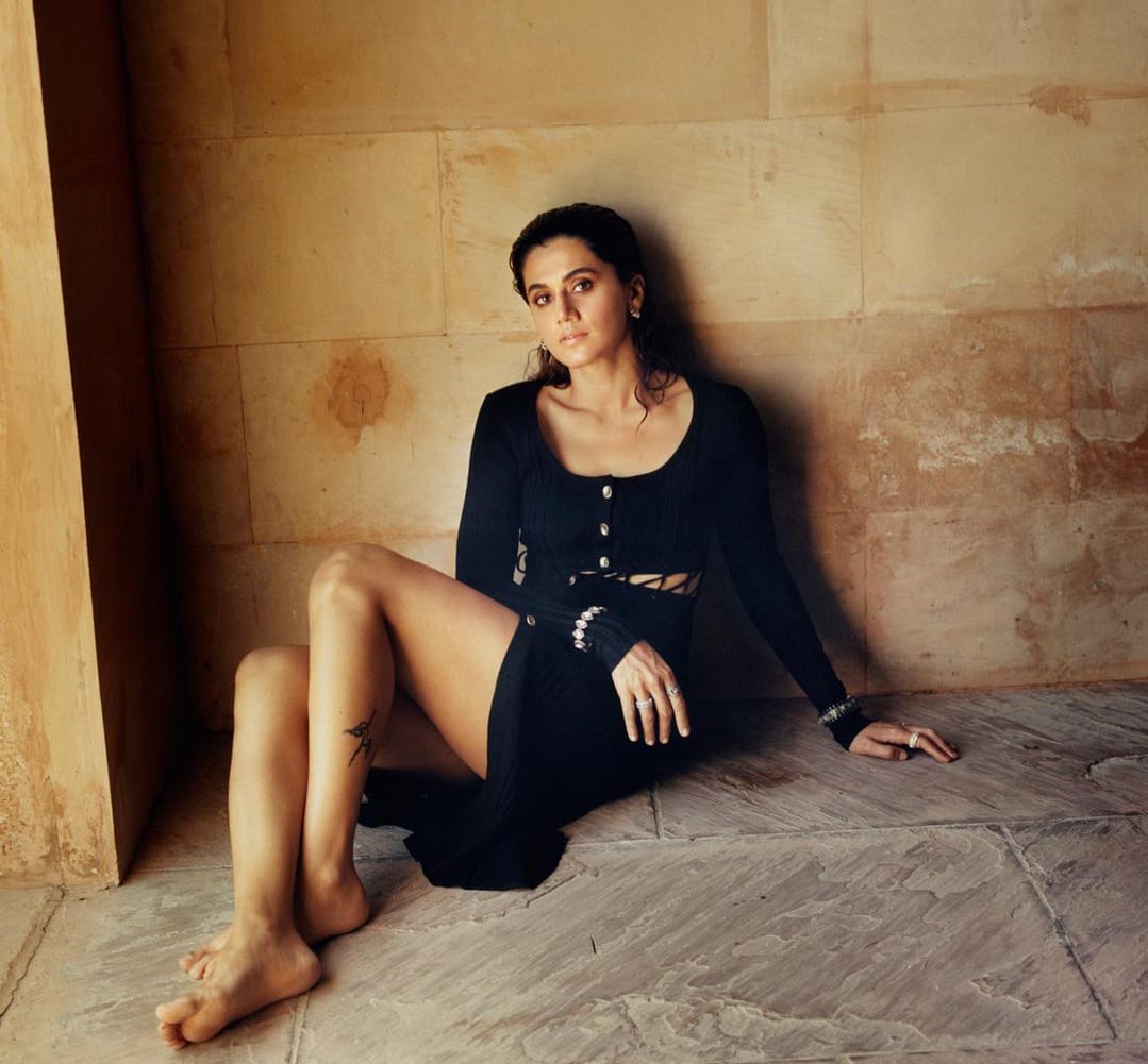 Taapsee Pannu grabs her fans attention as cover girl on Vogue India - ET