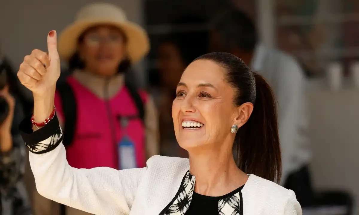 Claudia Sheinbaum became first woman president of Mexico