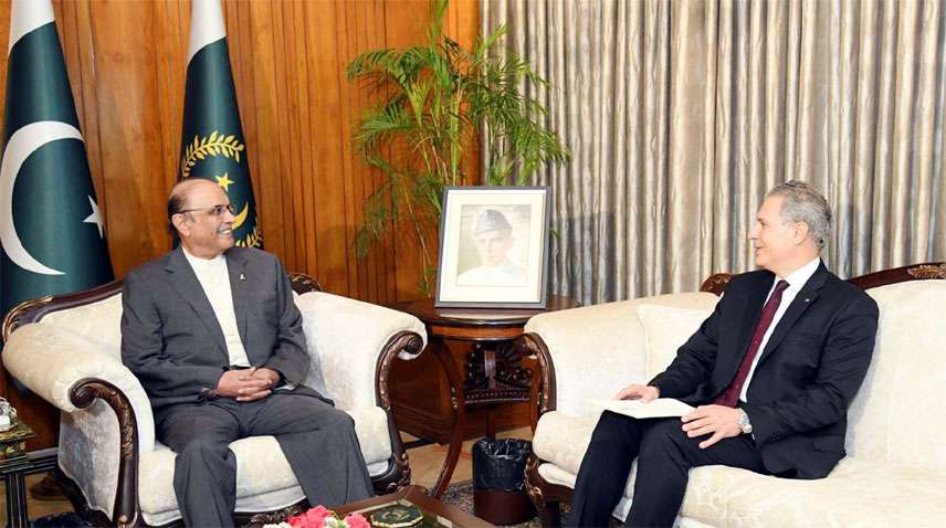 President Zardari praises Jordan for providing assistance to Palestine