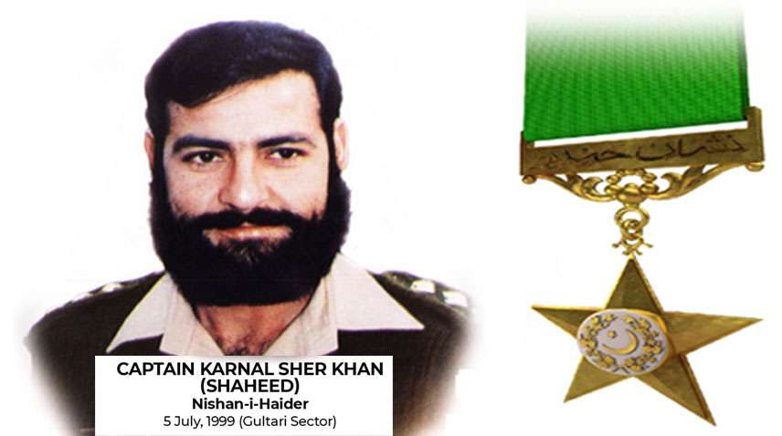 Nation observing 25th shahadat anniversary of Captain Karnal Sher Khan